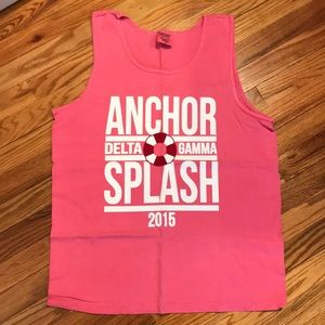 Delta Gamma! Comfort Colors Tank Top!
